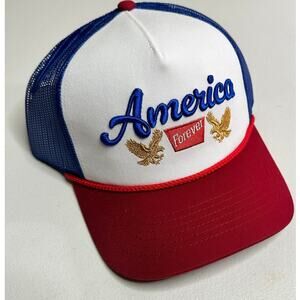 America Forever Trucker Hat NWT